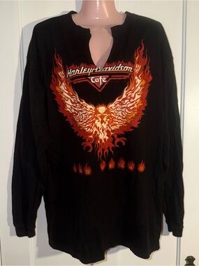 Harley-Davidson Long-Sleeve Phoenix Graphic Tee - Las Vegas Café